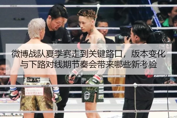 微博战队夏季赛走到关键路口，版本变化与下路对线期节奏会带来哪些新考验